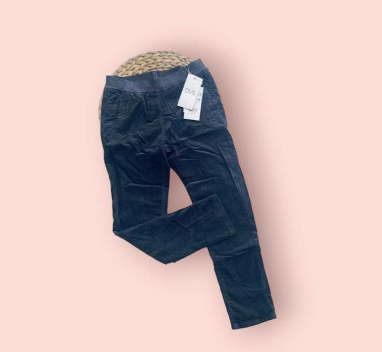 Вельветові легінси, штани для  дівчат, фирми Alive та OVS.