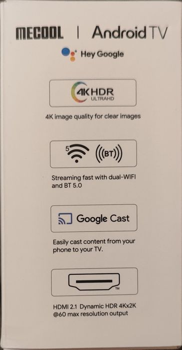 Smart TV tuner 4k DVB-T 2 hevc głosowe wyszukiwanie