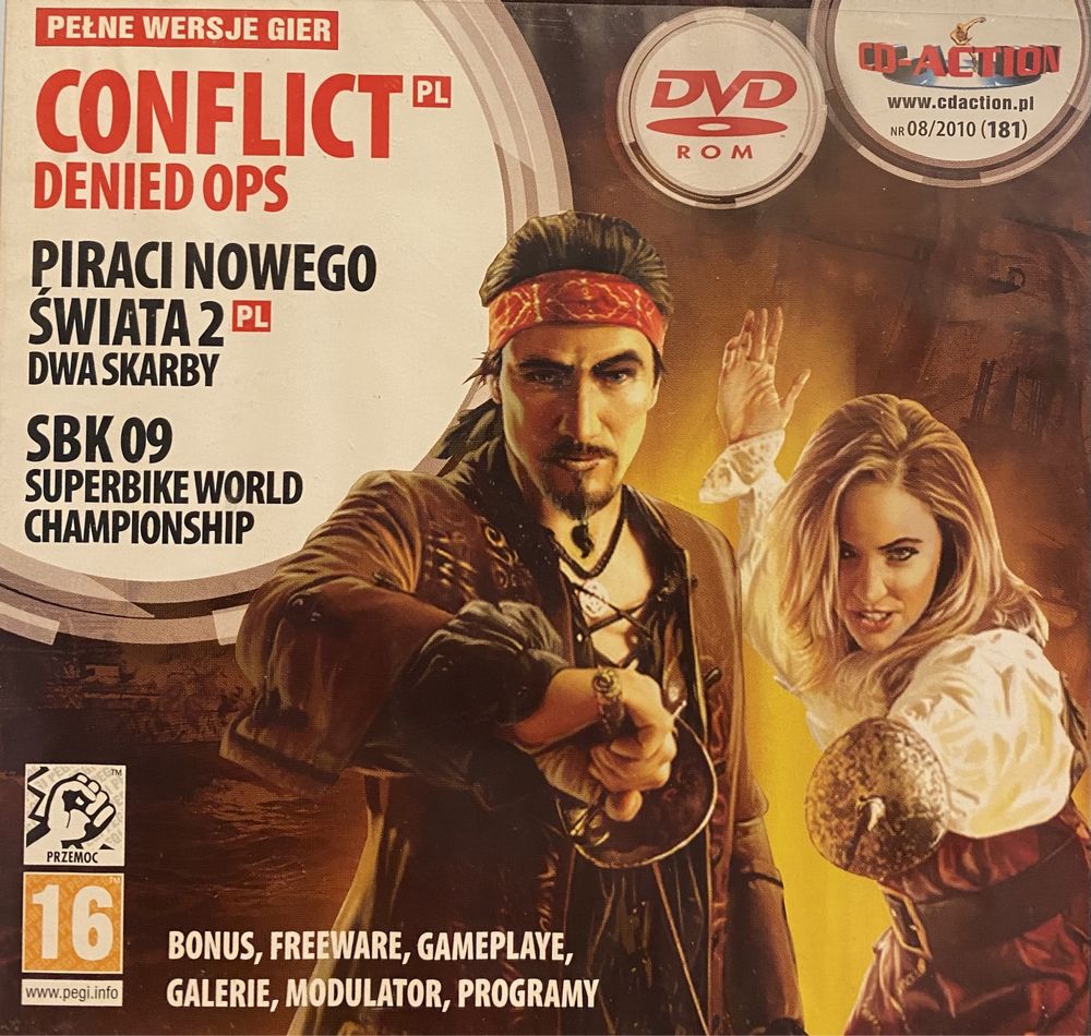 Gry PC CD-Action DVD 181: Conflict Denied OPS, Piraci Nowego Świata 2