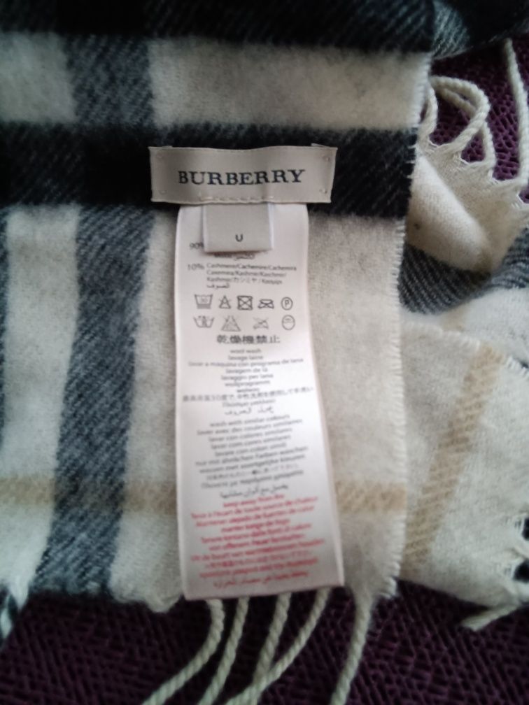 Дитячий шарф Burberry