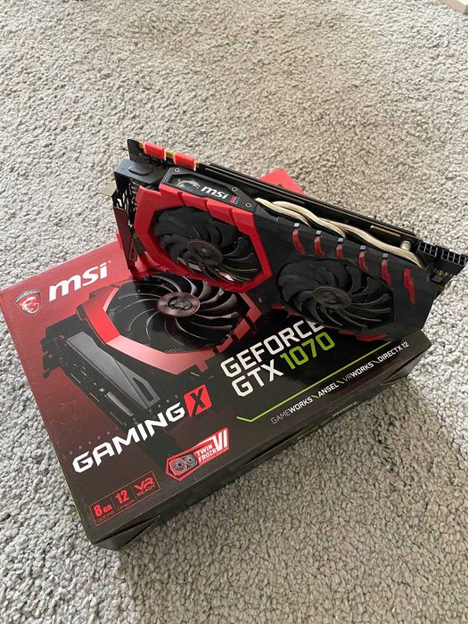 Відеокарта MSI GTX 1070 Gaming X