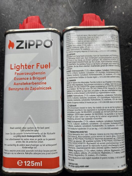 3 шт. Zippo USA бензин