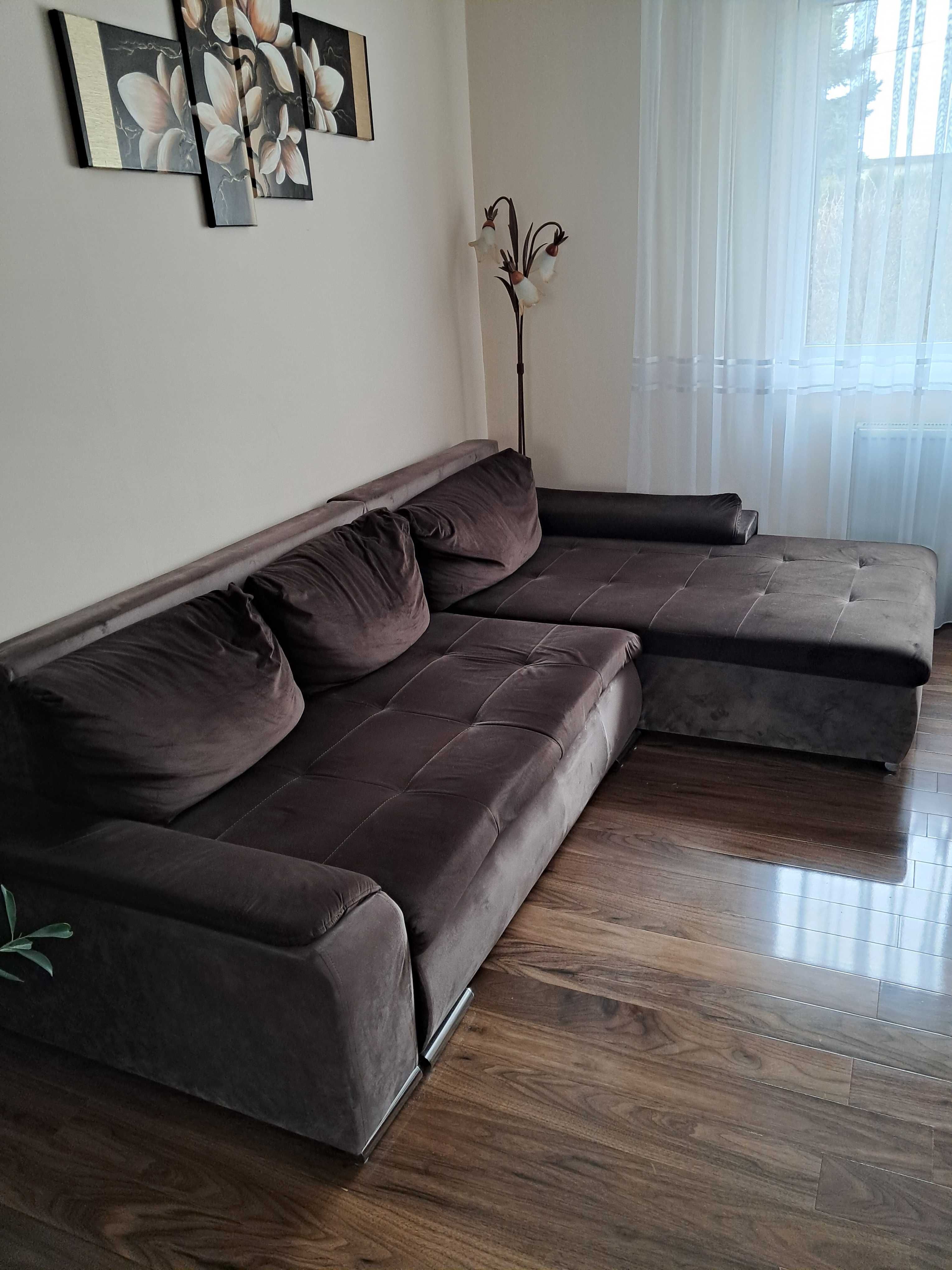 Narożnik z funkcją spania