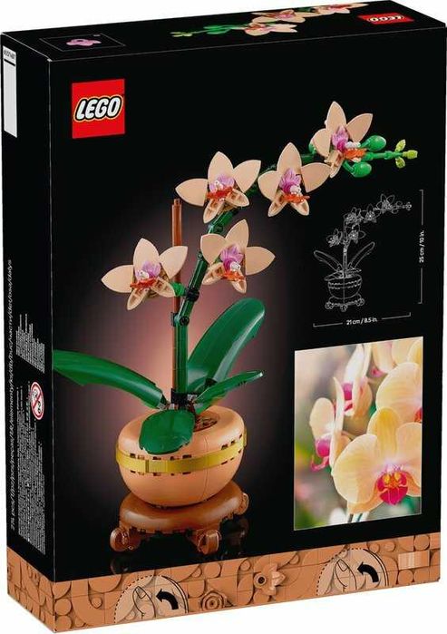 LEGO BOTANICALS 10343 mała orchidea