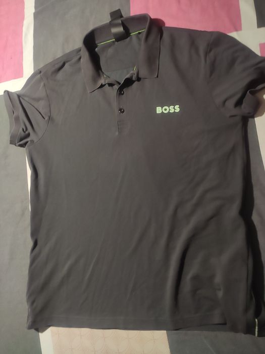 Футболка BOSS серая