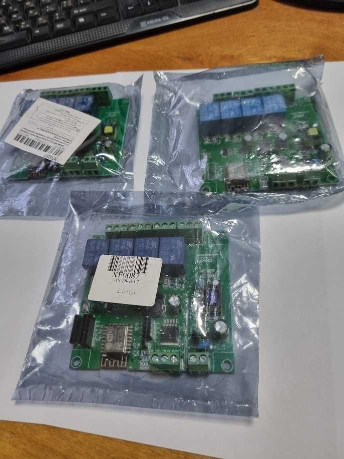 Релейний модуль  Wi-Fi на базі ESP8266 2/4 канали 110/220В ESP-12F