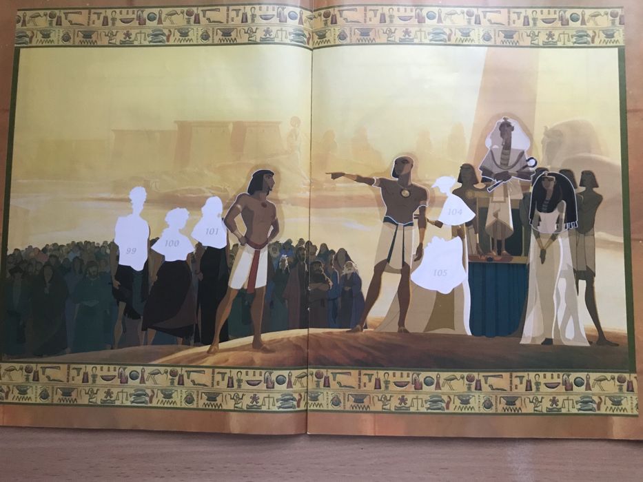 Альбом для наліпок Принц Єгипту