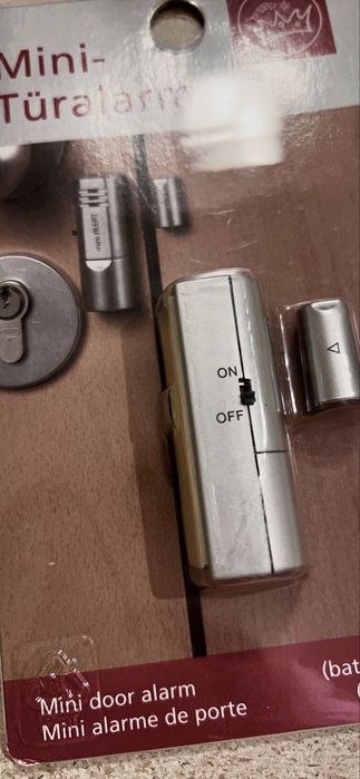 Dispositivo de alarme para porta – portátil, compacto e fácil de usar