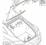Uszczelka górna klapy bagażnika Audi TT TTS 8S nowa OEM