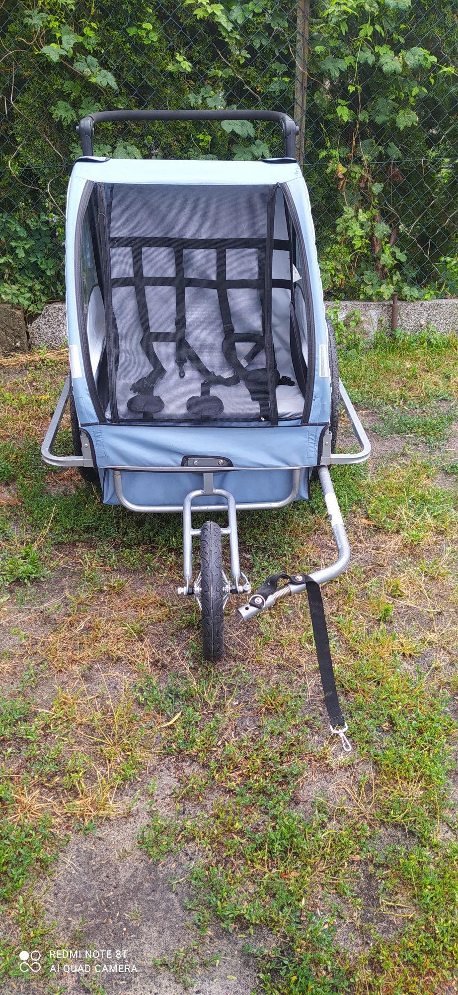 Przyczepka rowerowa 2 osobowa