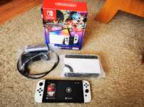 Konsola Nintendo Switch Oled bardzo dobry stan, kupiona 12.2024r