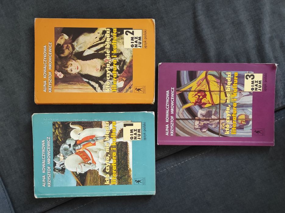 Kto czyta, nie błądzi literatura i kultura część 1, 2 i 3