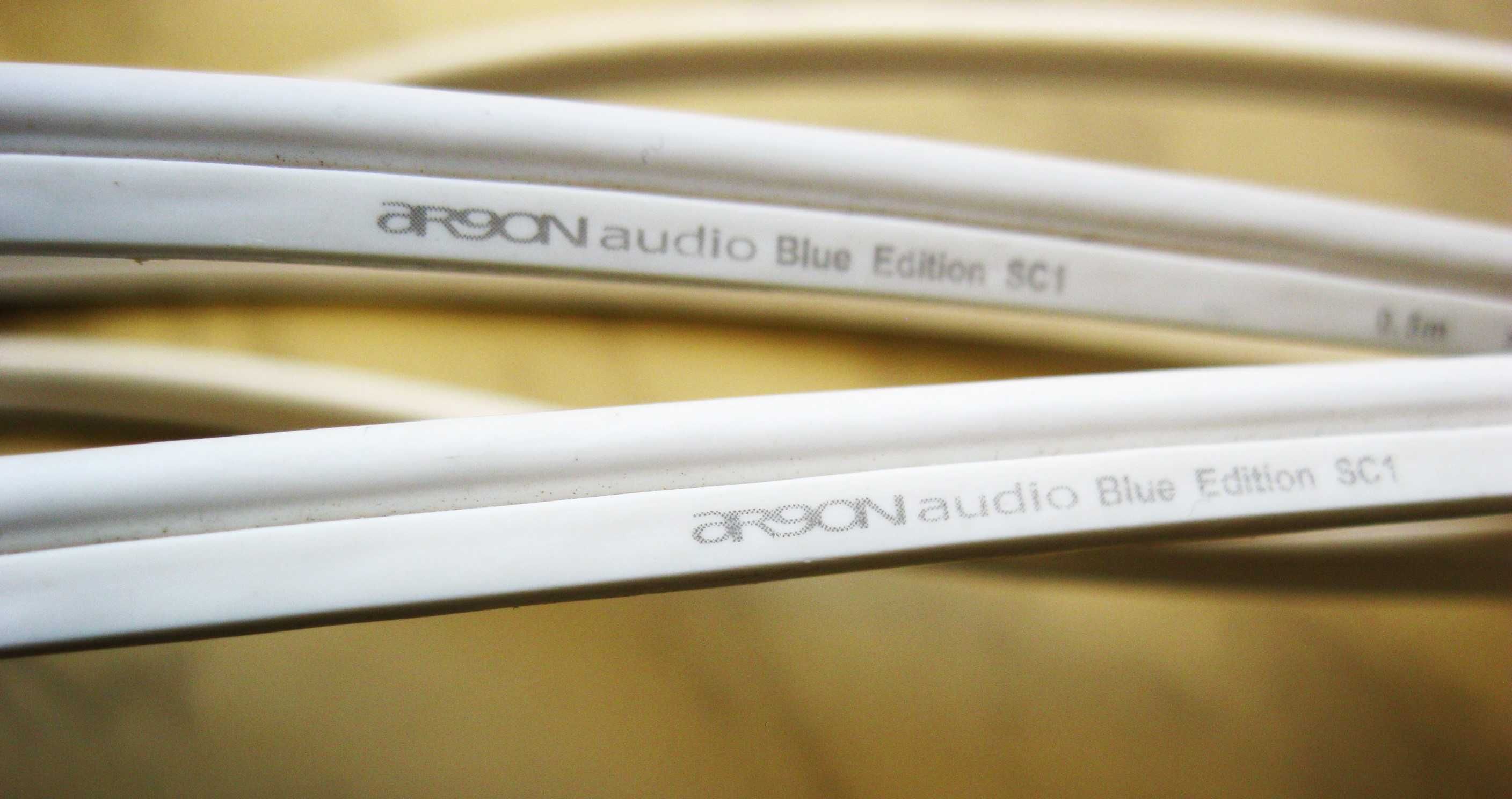 Kable głośnikowe ARGON Audio Blue Edition SC1 - made in Sweden