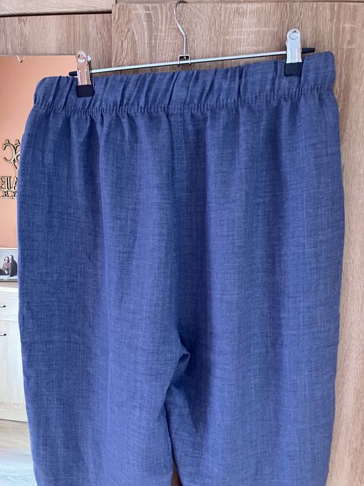 Spodnie rybaczki letnie na gumie 3/4 długość z metką nowe