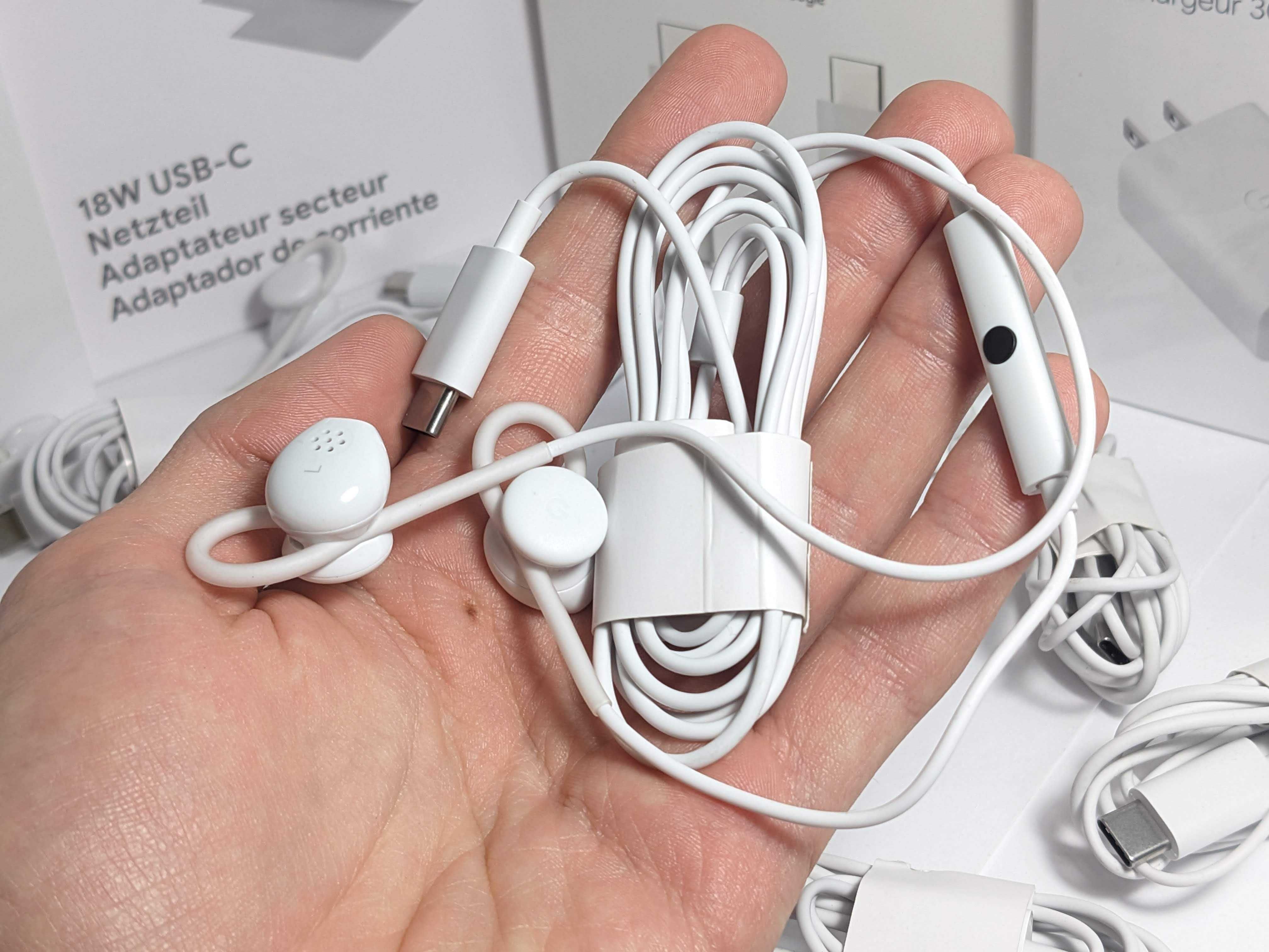 Оригінальні навушники Google Pixel EarBuds USB Type-C (GA00485)