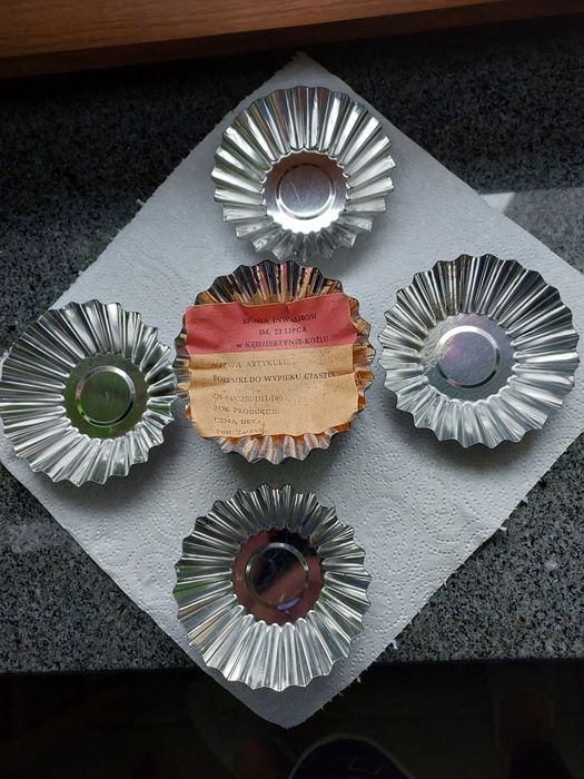 Foremki do ciastek czasy PRL rok 1984