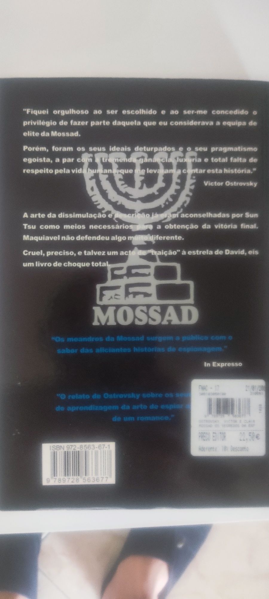 MOSSAD " os segredos da espionagem israelita"