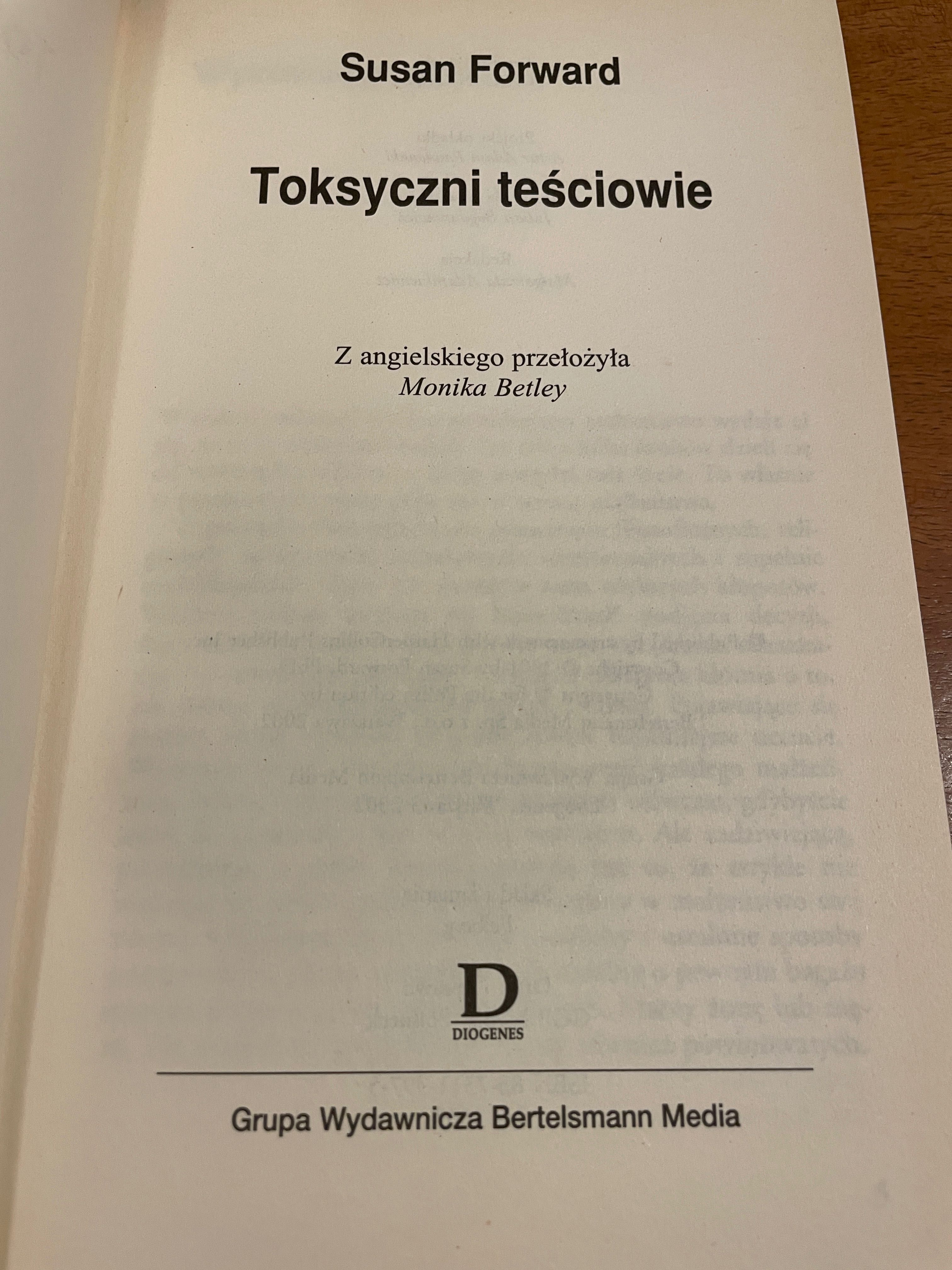 Toksyczni teściowie - Susan Forward