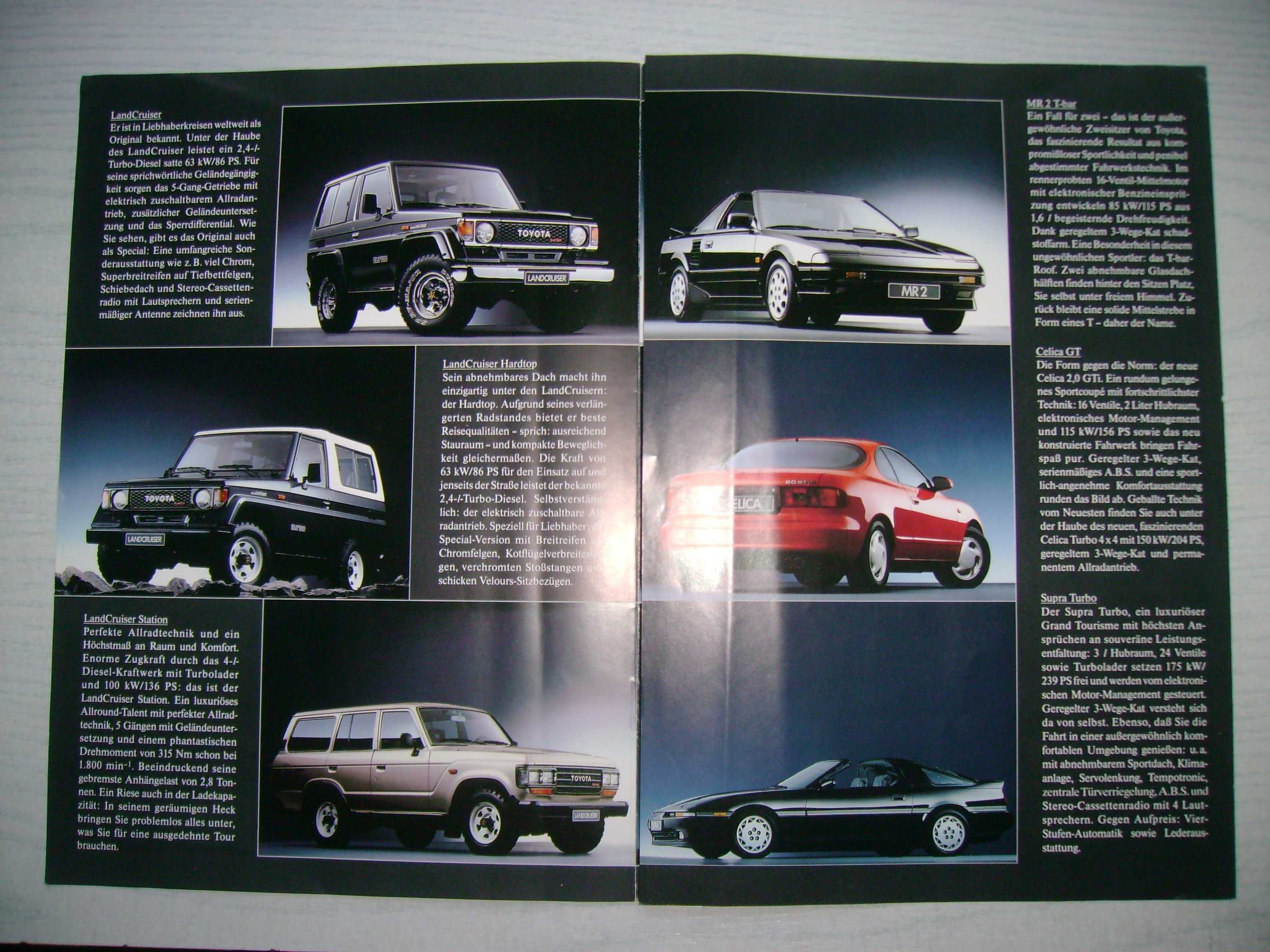 Prospekt Toyota Program 03/1990