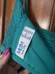 Vestido verde água