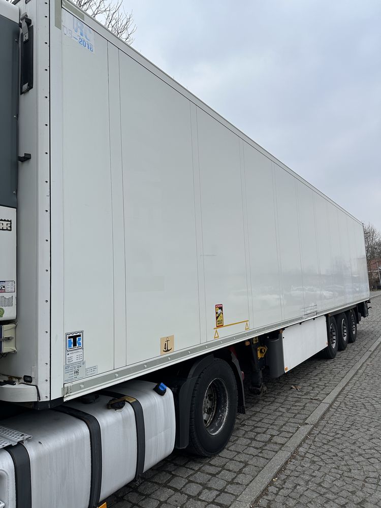 Schmitz Cargobull Chłodnia , Doppelstock, Kwiatowka, Multitemp.