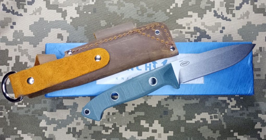 Нож тактический Benchmade Bushcrafter выживание в дикой природе.