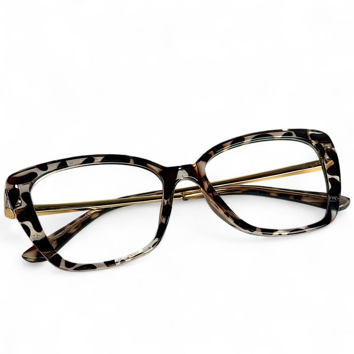 Okulary Zerówki Blue Light Nakładka Polaryzacyjna Damskie Etui TR90