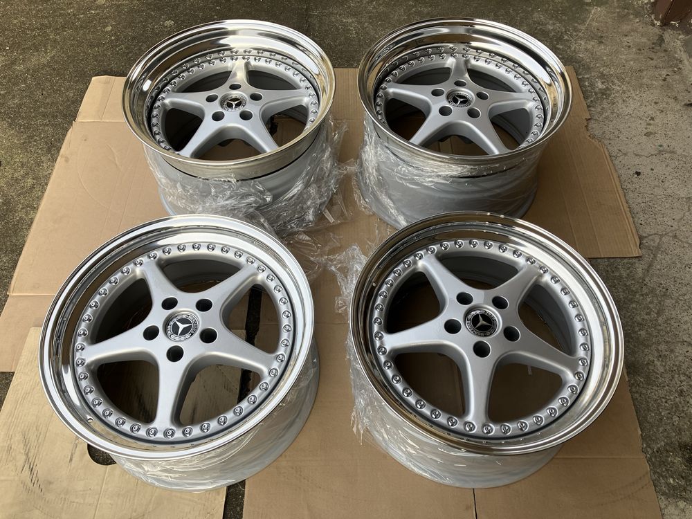 Felgi 3tlg OZ Mito 18” 5x112 Mercedes Audi SL R129 C126 W126 9j 11j