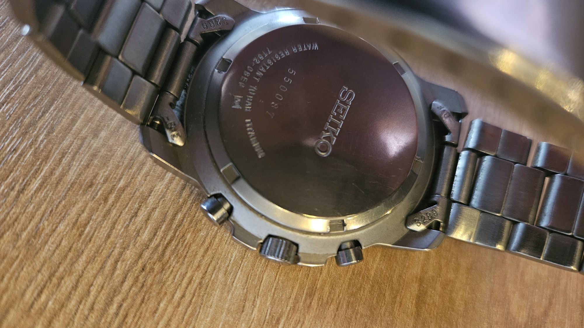 Seiko Tytanowy Alarm oryginał Titan Gratis Casio