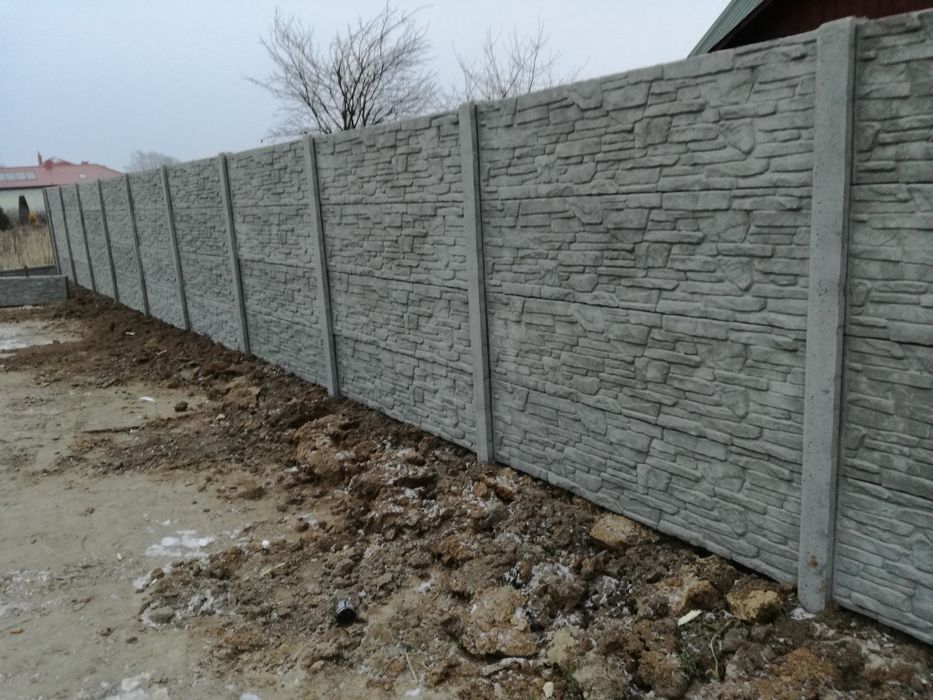 OGRODZENIA  BETONOWE i nie tylko -duży wybór wzorów