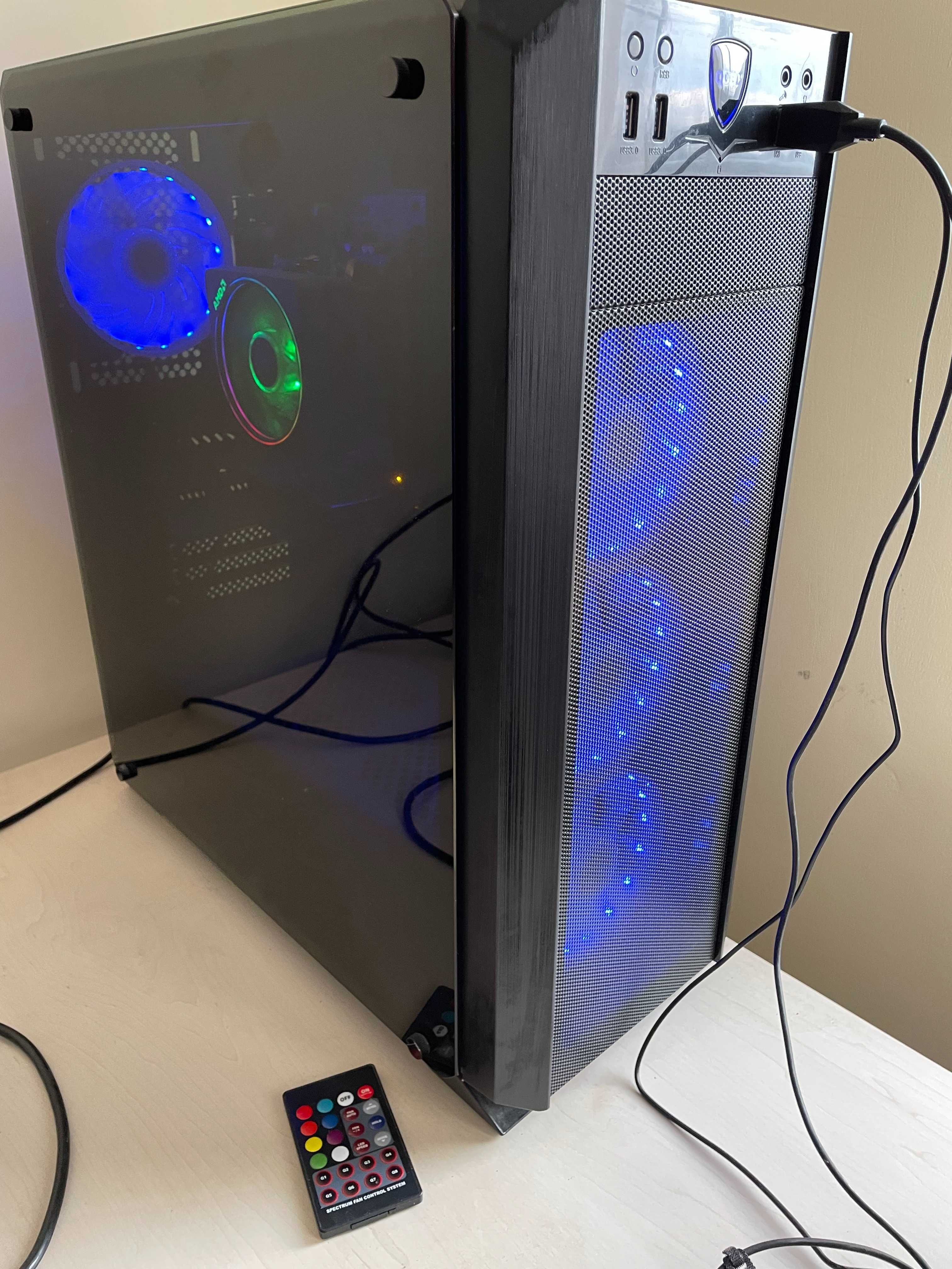 Ігровий геймерський комп'ютер 8-ядерний Rizen 7 3800X стан нового