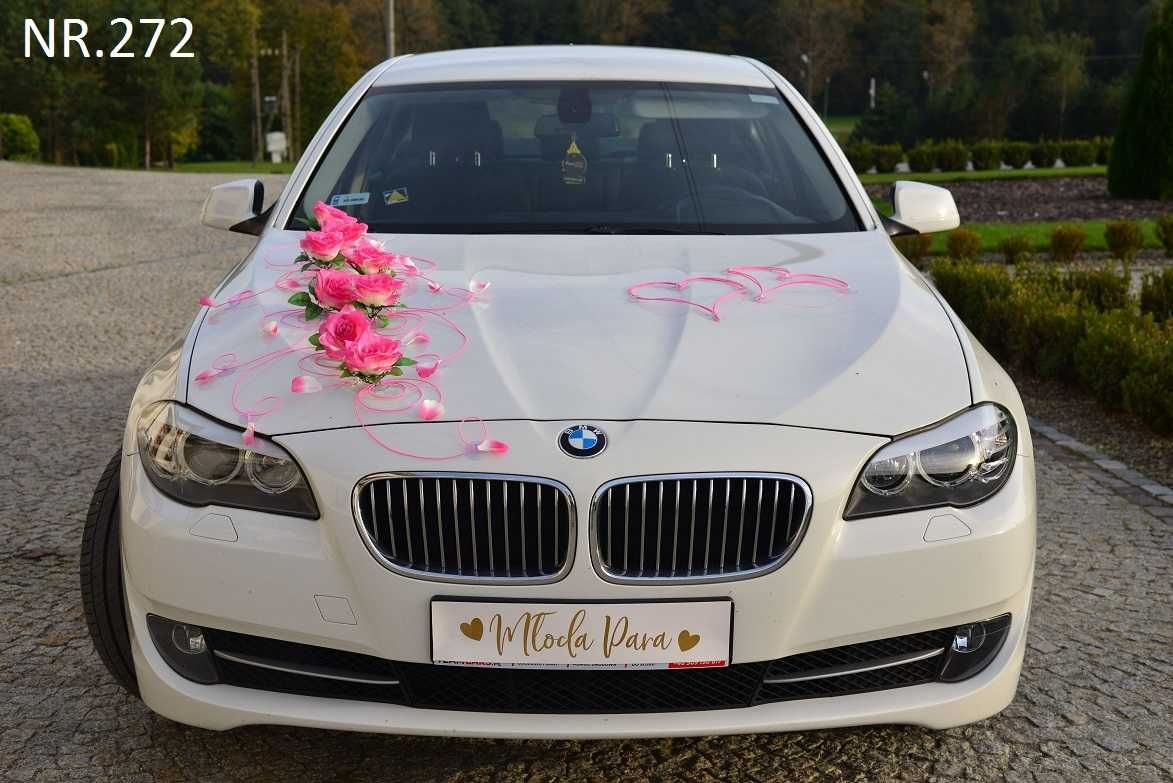 Dekoracja samochodu,ozdoby,stroiki na samochód,ślub,kwiaty, 272