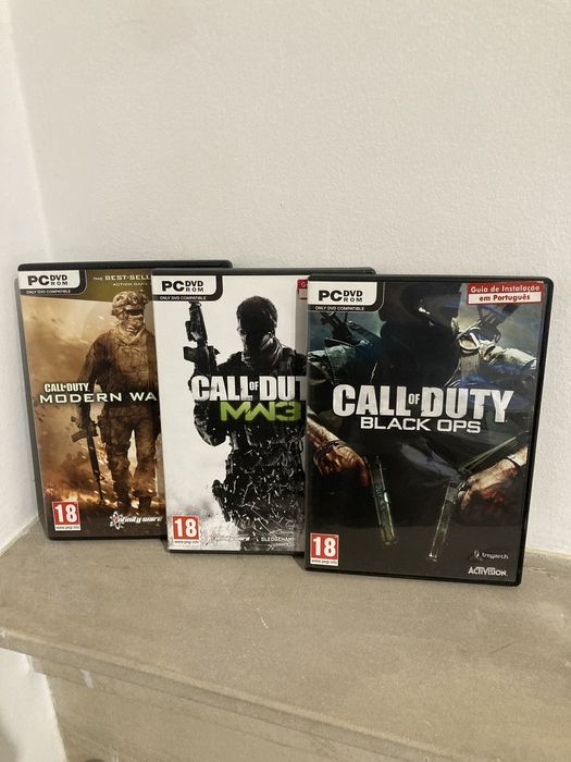 Call of Duty PC Coleção Black ops Modern Warfare 2 Modern Warfare 3