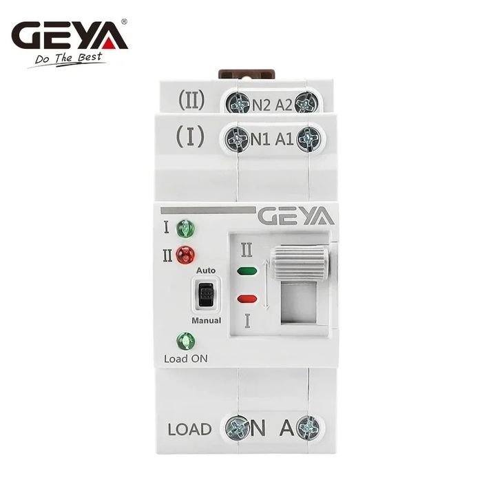 Geya g2r 63а, 40а, 25а 220v, автоматичний перемикач живлення.