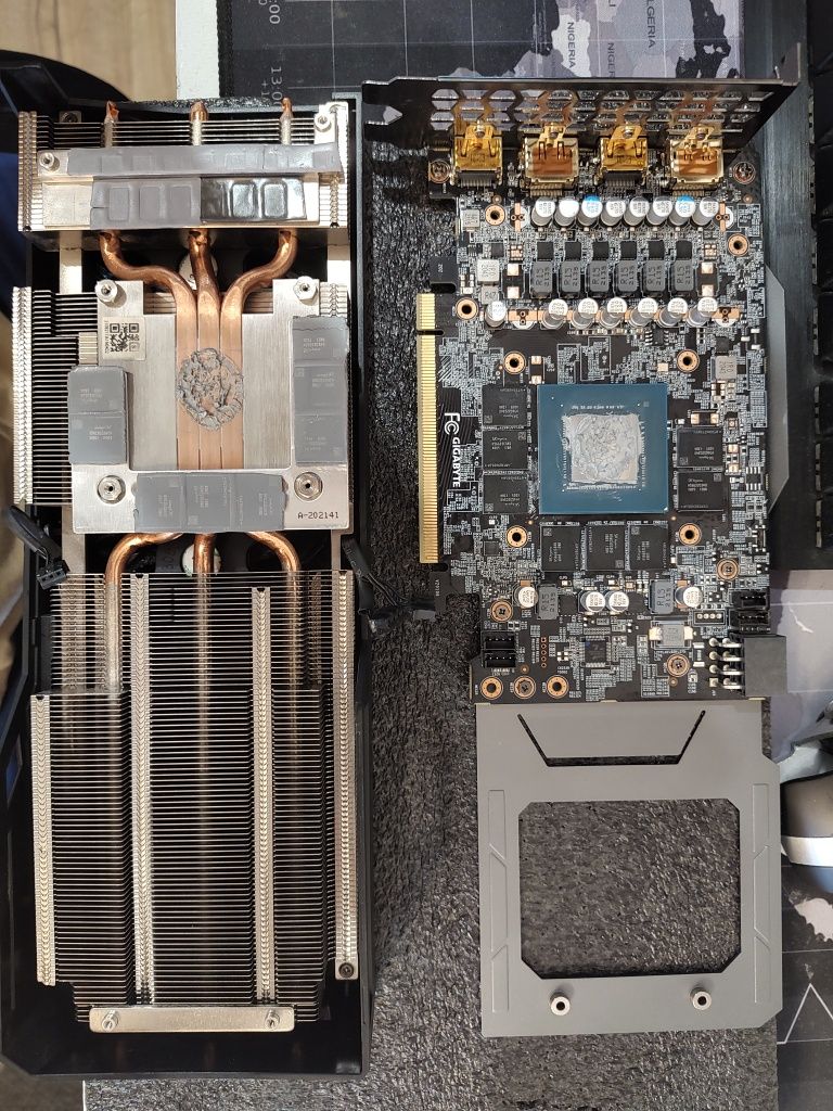 Uszkodzona Karta Grafiki Gigabyte RTX 3060 Ti Gaming oc 8Gb
