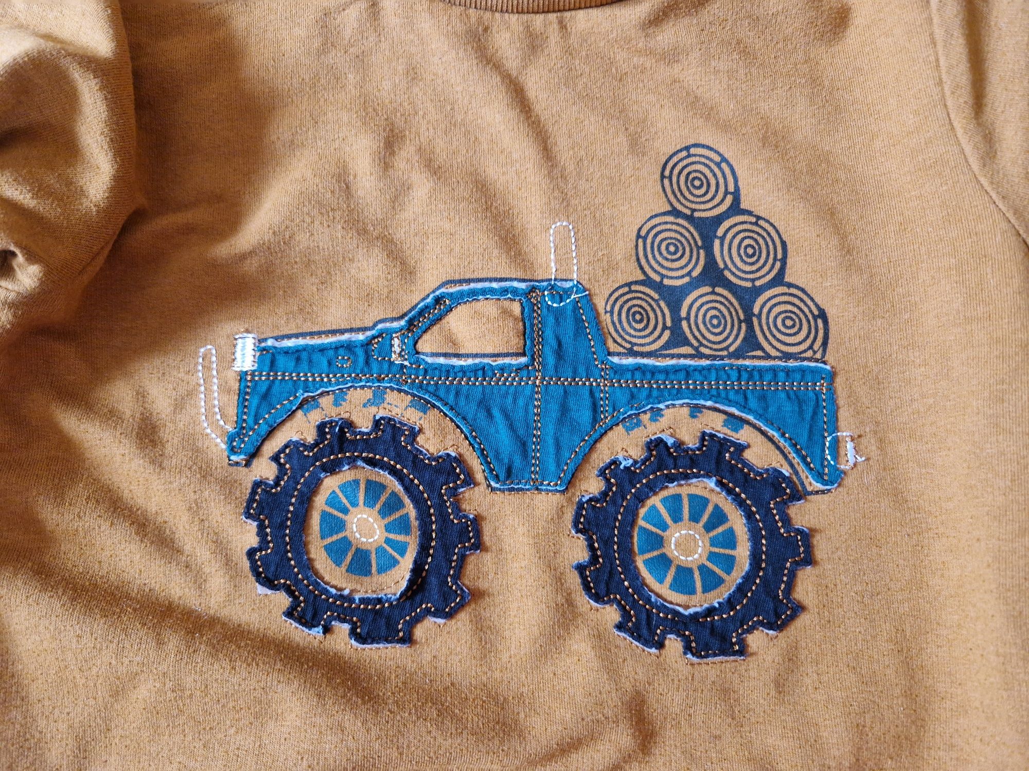 2 bluzy dresowe r. 116 Minecraft, auto