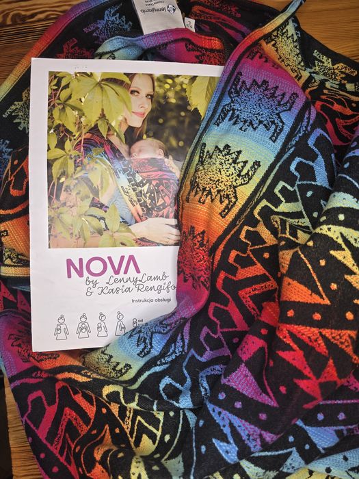 Chusta do noszenia dziecka od 0+  Inkas Maja - rozmiar L 5,2m