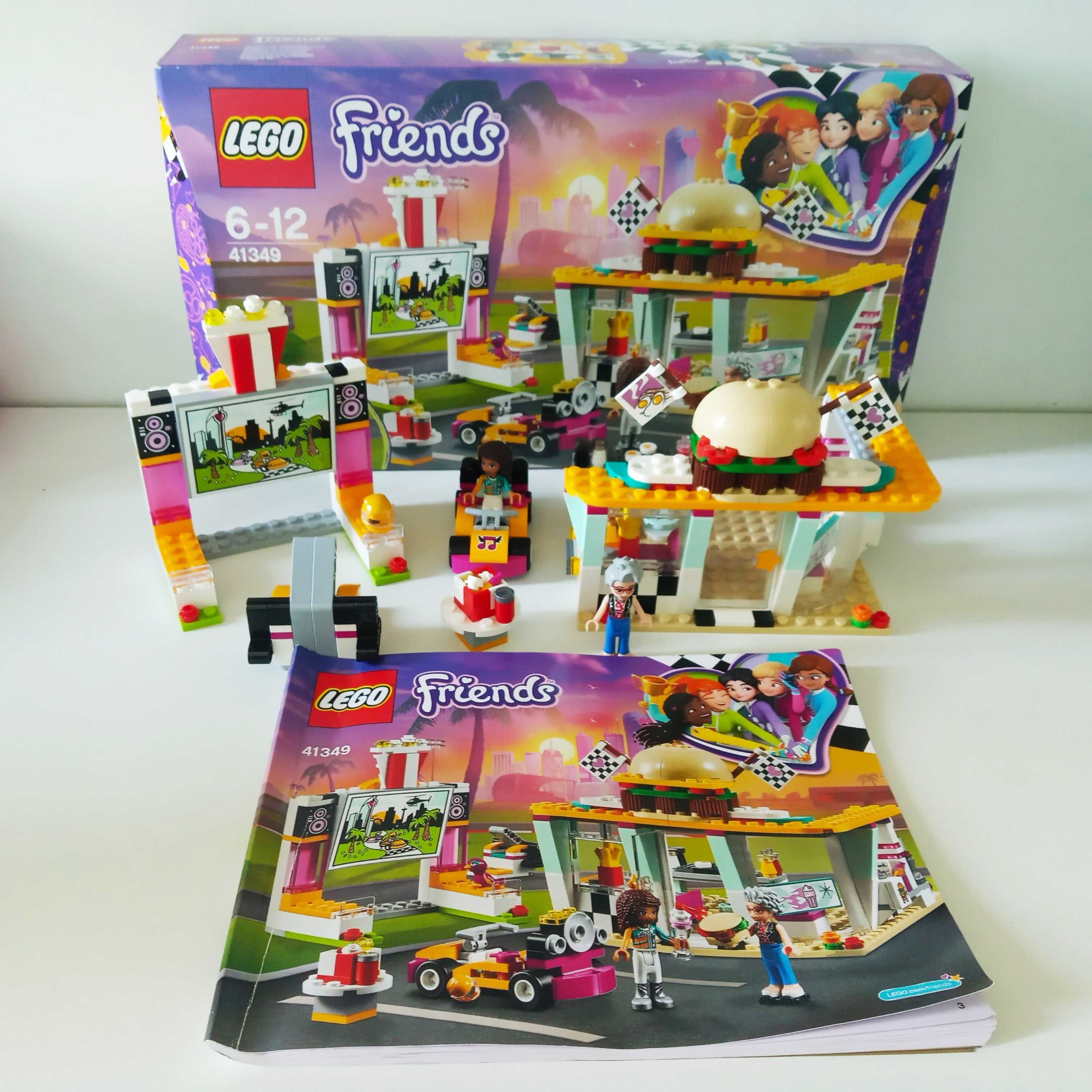 Lego friends 41349 wyścigowa restauracja