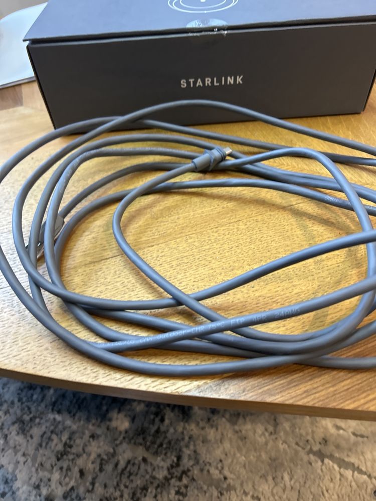 Przewód starlink USB c / Ethernet RJ45 5m