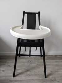 Krzesełko do karmienia drewniane Ikea BLAMES