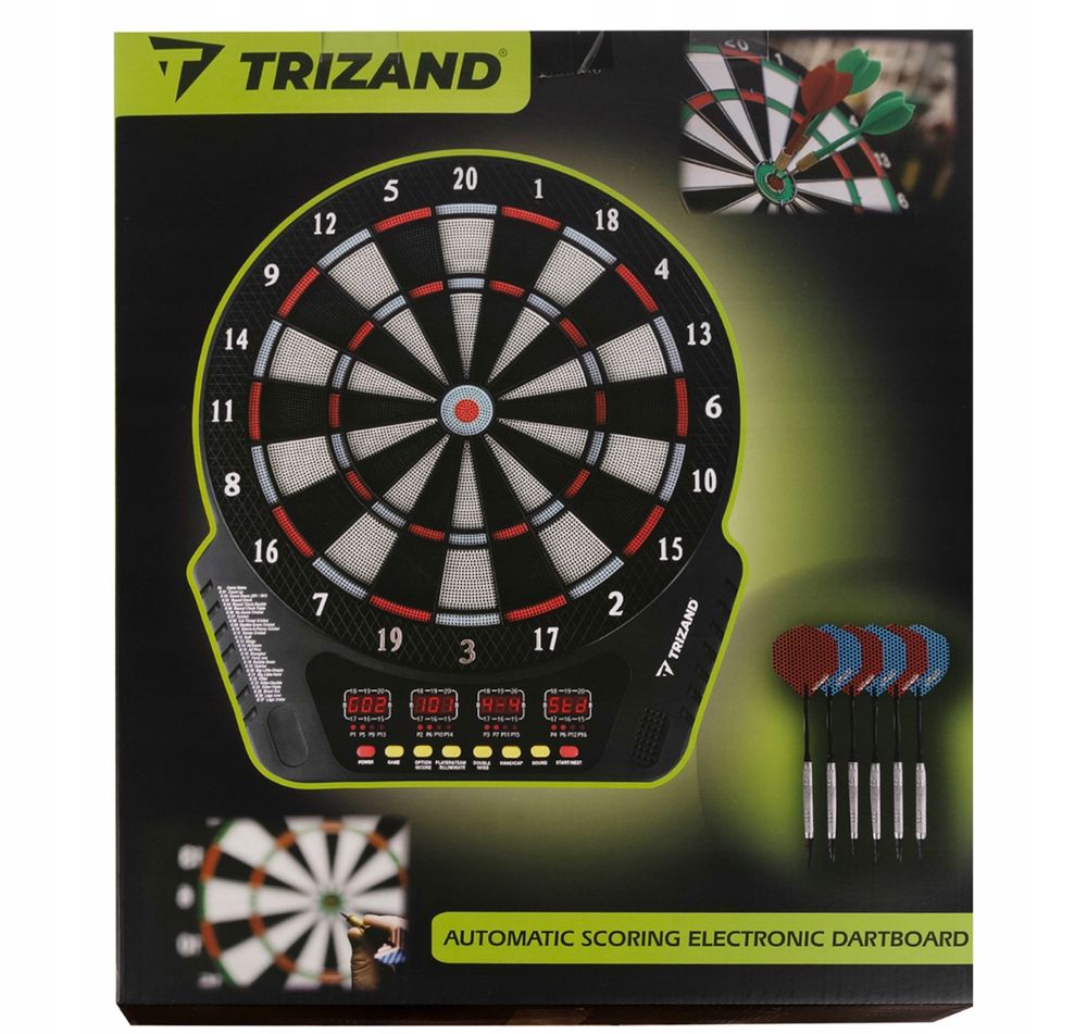 Dart Tarcza Tablica Elektroniczna Gra w Darta Lotki Rzutki Prezent