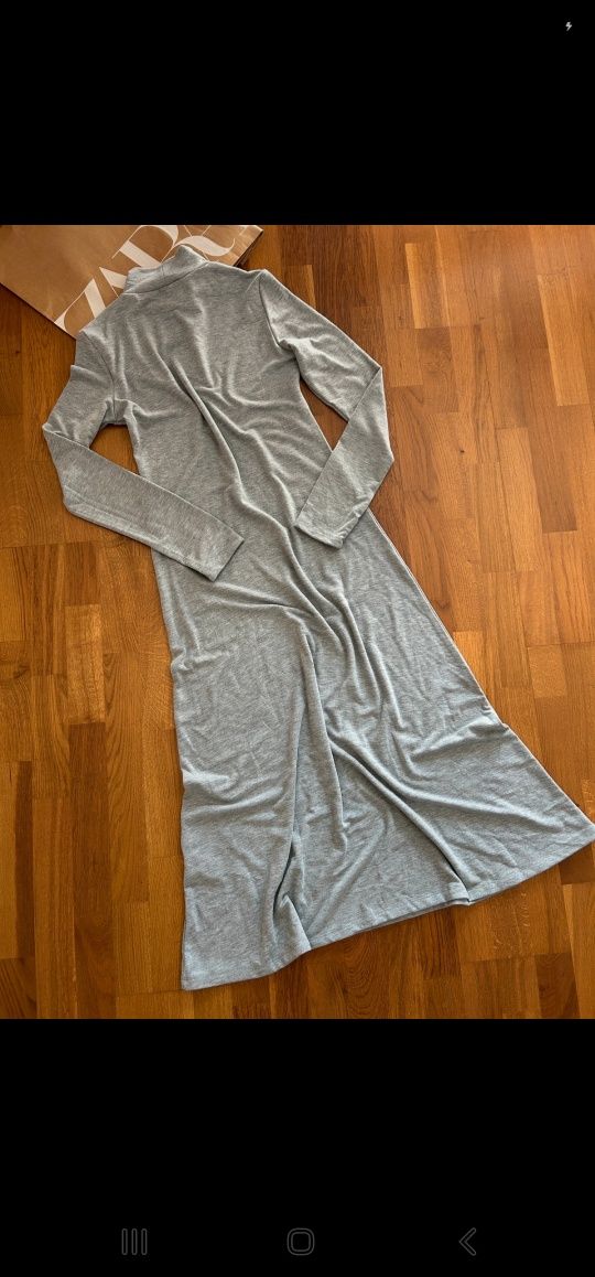 Zara sukienka midi casual nowa r. M