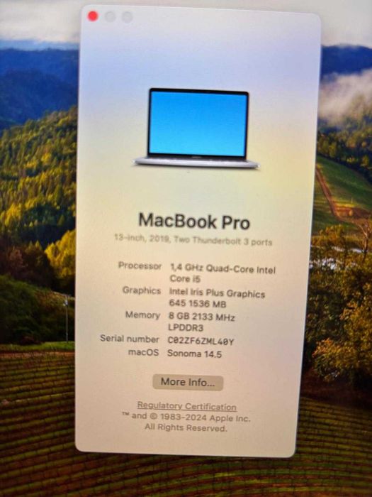 Apple Macbook Pro 13" - 2019