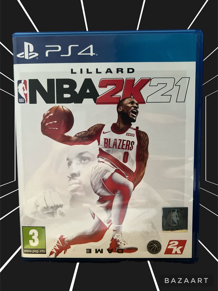 NBA2K21 gra PS4 koszykówka