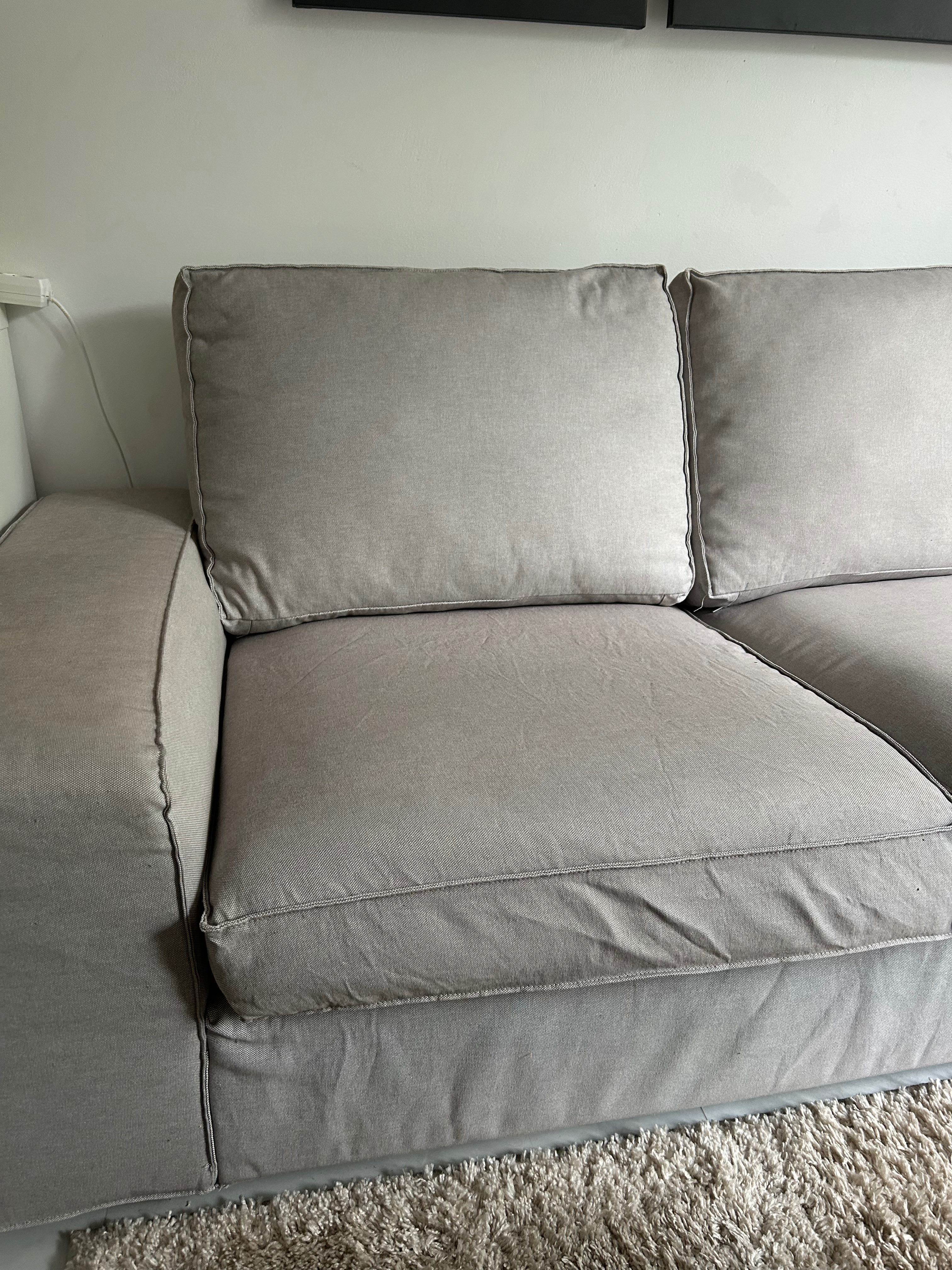 Narożnik modułowy szary Kivik Ikea
