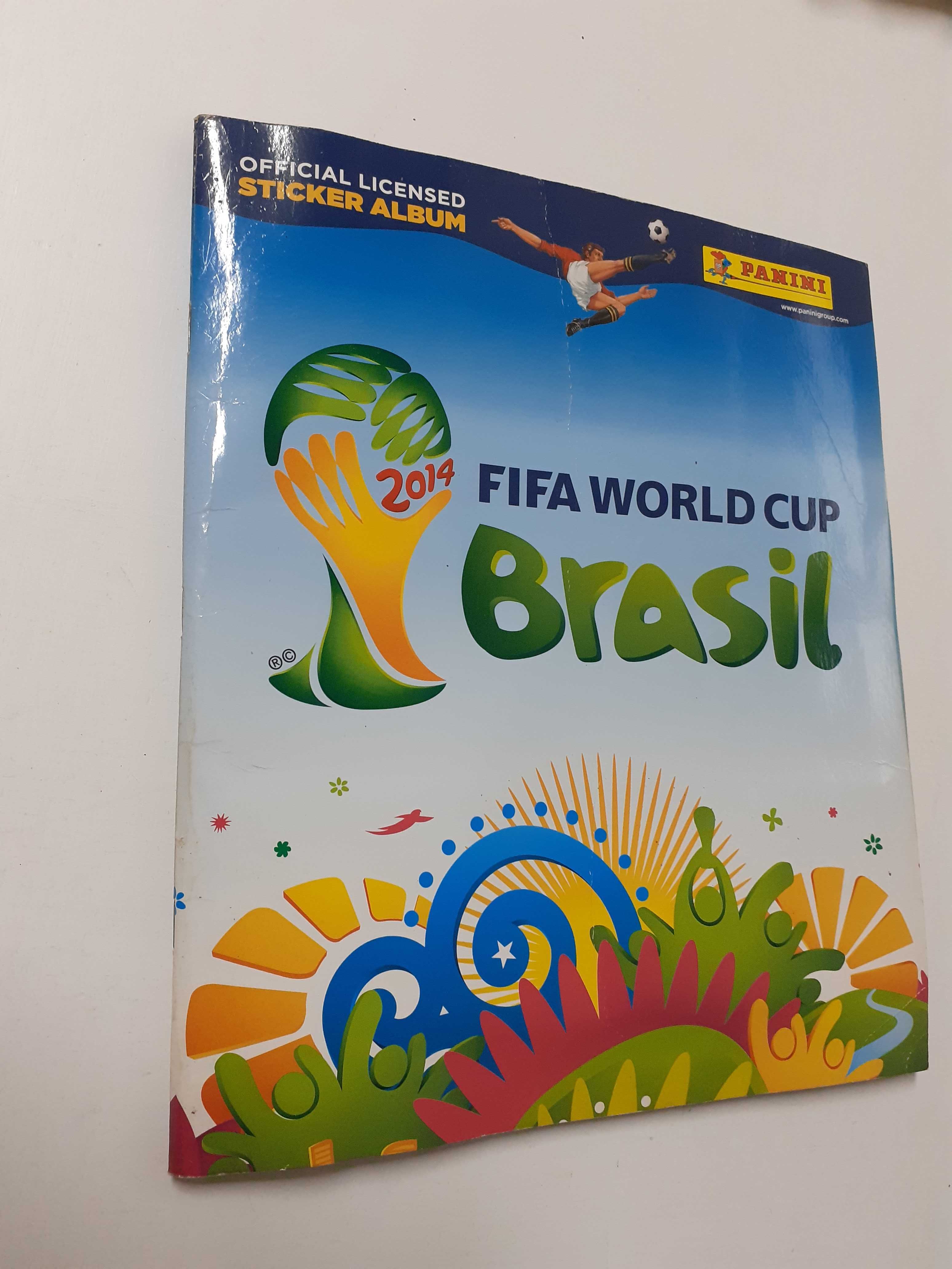 Caderneta cromos Brasil 2014