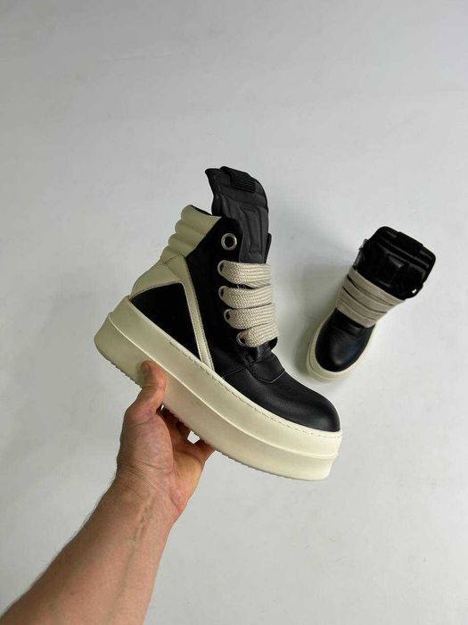 Rick Owens Geobasket double bumper jumbo laces drkshdw кеди кеды 43 44