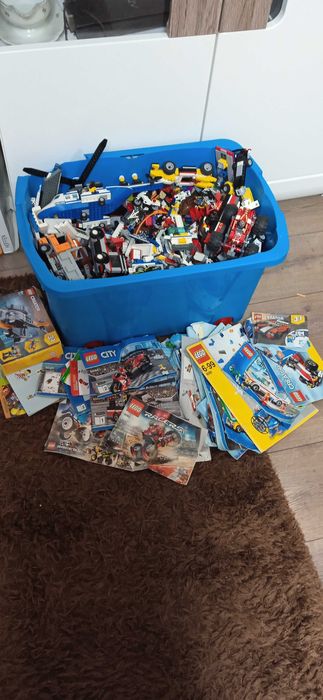 Klocki Lego i inne 10kg plus instrukcję