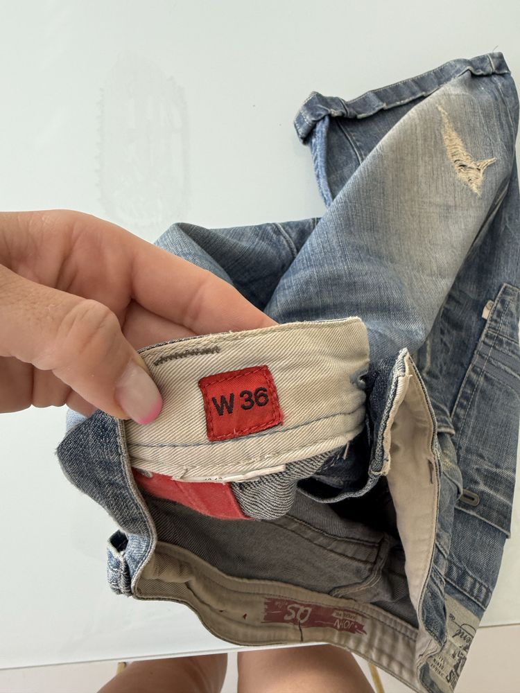 s.Oliver szorty spodenki jeansowe męskie XL