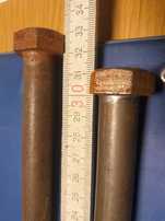Śruby M16x300, M16x320, M16x340  - ok 800 szt  DIN 931, PN 82101